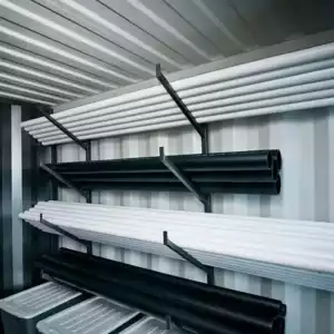 Cargo Container Shelving Pipe Racks